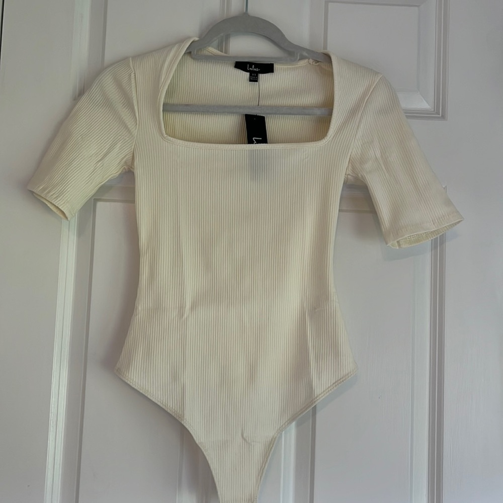 Lulus Square neck bodysuit